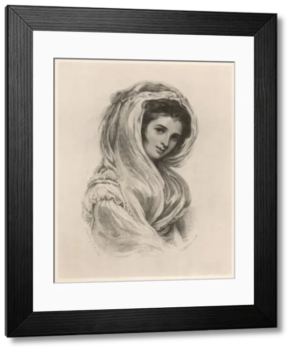 Framed Print : Emma, Lady Hamilton Framed Print : Emma, Lady Hamilton