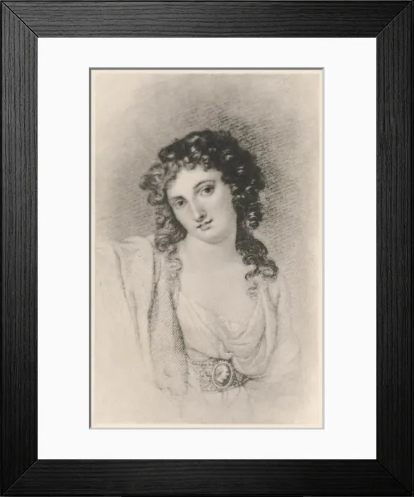 Framed Print : Emma, Lady Hamilton Framed Print : Emma, Lady Hamilton