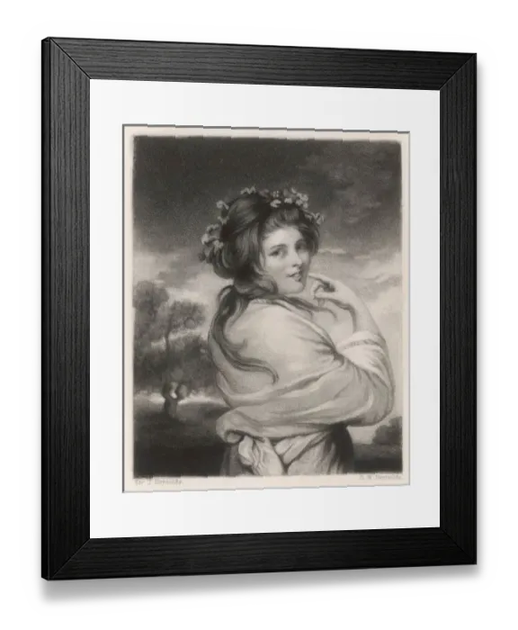 Framed Print : Emma, Lady Hamilton Framed Print : Emma, Lady Hamilton