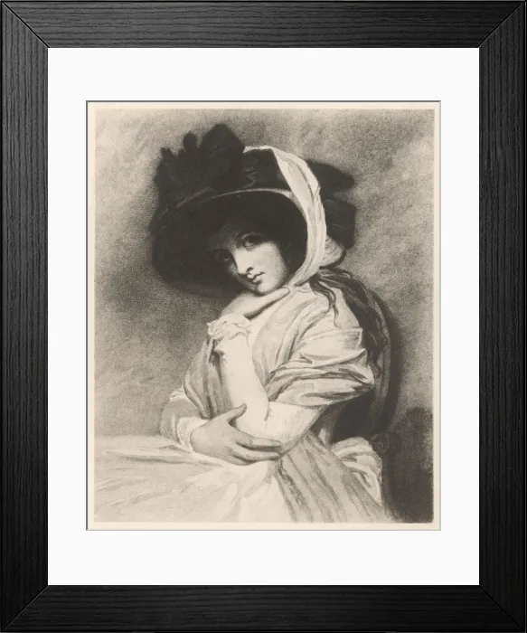 Framed Print : Emma, Lady Hamilton Framed Print : Emma, Lady Hamilton
