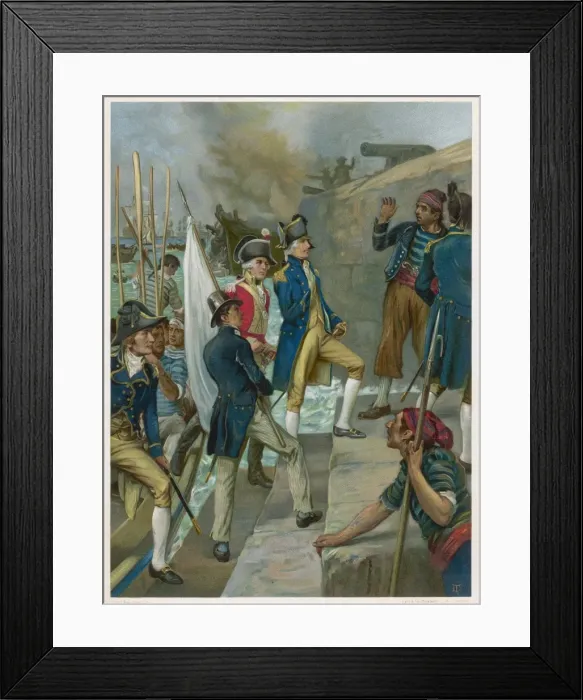 Framed Print : Battle of Copenhagen Framed Print : Battle of Copenhagen