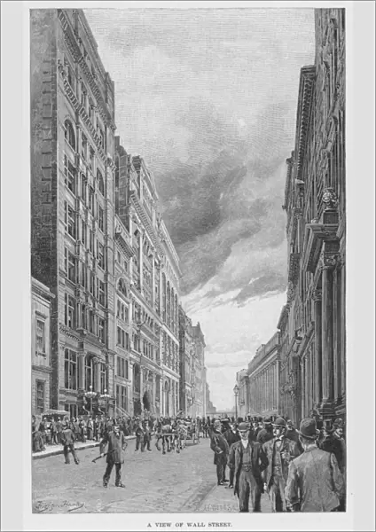 Wall Street, 1890