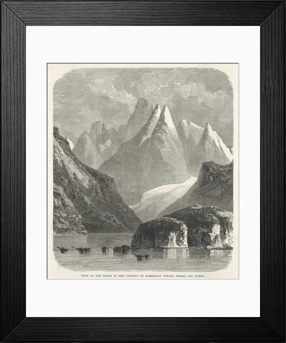 Framed Print : Argentina / Tierra Fuego Framed Print : Argentina / Tierra Fuego