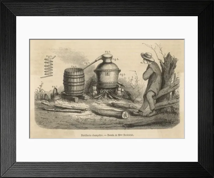 Framed Print : Yokel & Distillery Framed Print : Yokel & Distillery