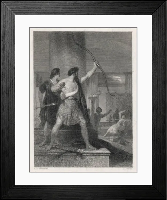 Framed Print : Odyssey / Suitors (Stocks) Framed Print : Odyssey / Suitors (Stocks)