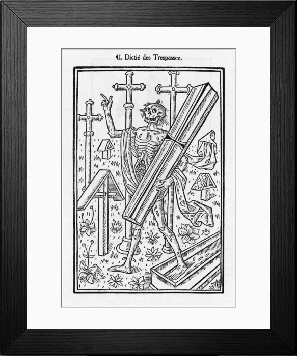Framed Print : Death / Allegories Framed Print : Death / Allegories