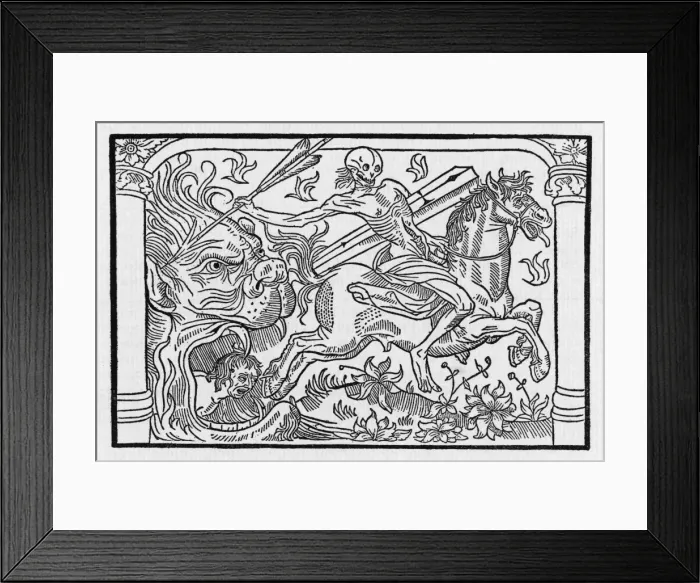 Framed Print : Death on a Pale Horse Framed Print : Death on a Pale Horse