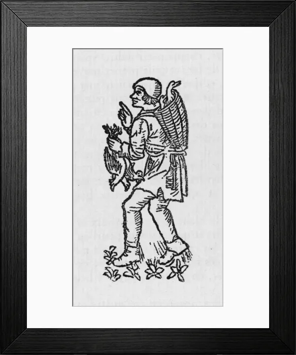 Framed Print : Poultry Seller Framed Print : Poultry Seller