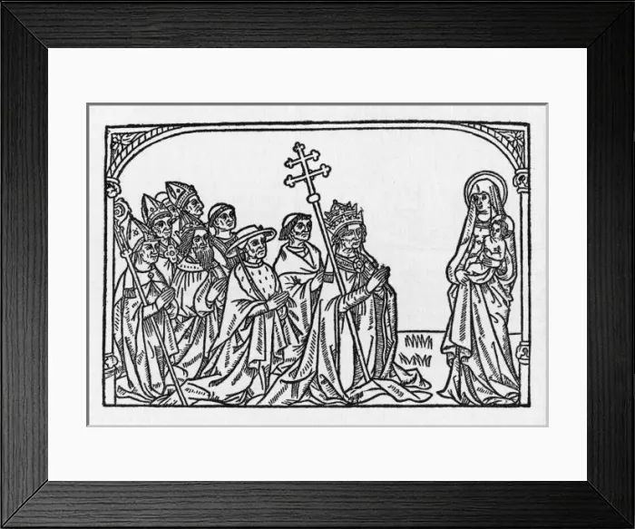 Framed Print : Churchmen & Mary Framed Print : Churchmen & Mary