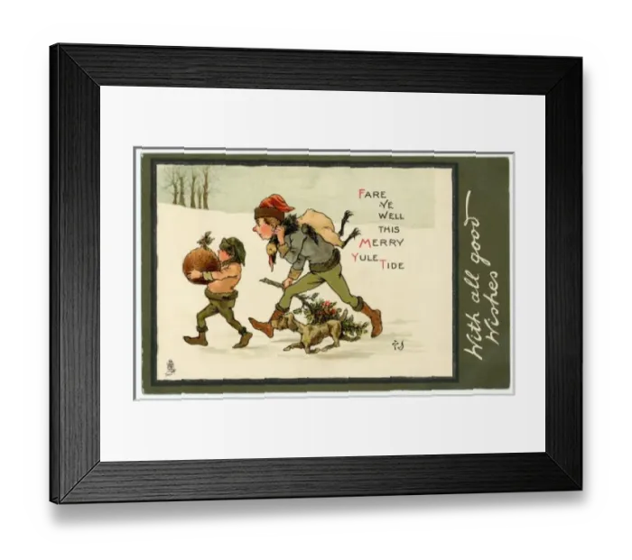 Framed Print : Christmas Charity Framed Print : Christmas Charity