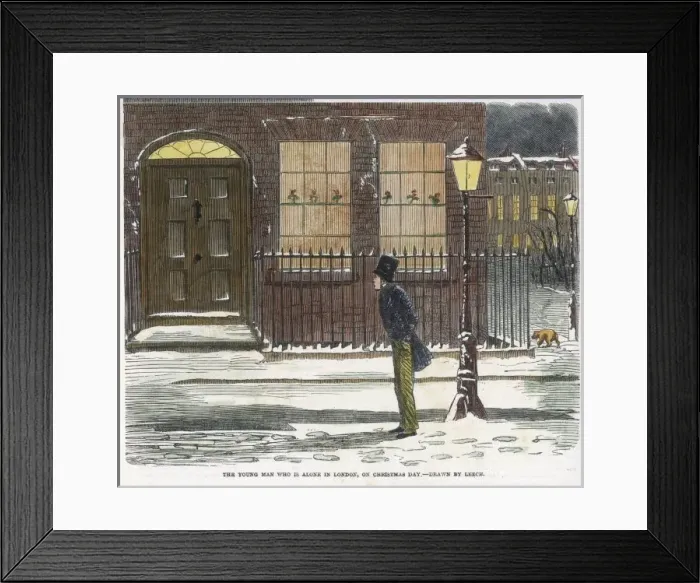 Framed Print : Young Man Alone Framed Print : Young Man Alone