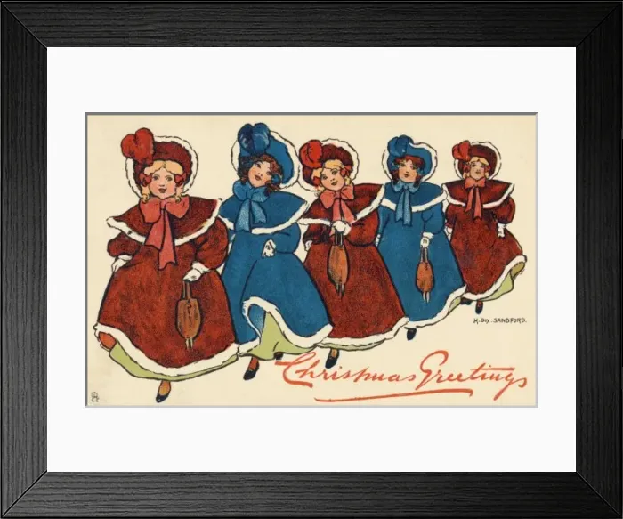 Framed Print : Girls Outdoors Framed Print : Girls Outdoors