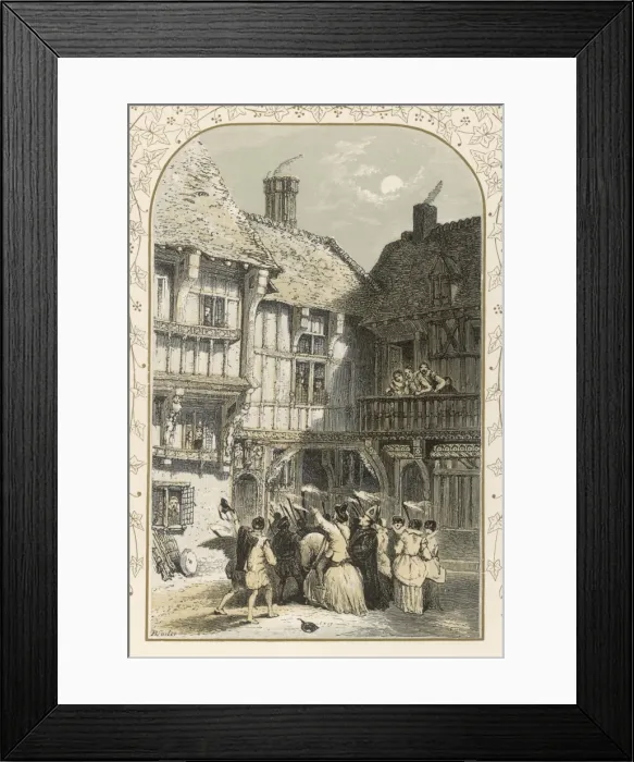 Framed Print : Christmas / Mummers Framed Print : Christmas / Mummers
