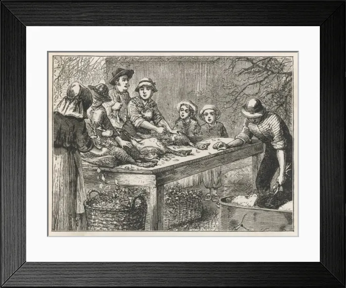Framed Print : Thanksgiving / Prepare Framed Print : Thanksgiving / Prepare