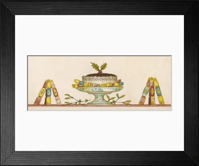 Framed Print : Christmas Cake Framed Print : Christmas Cake