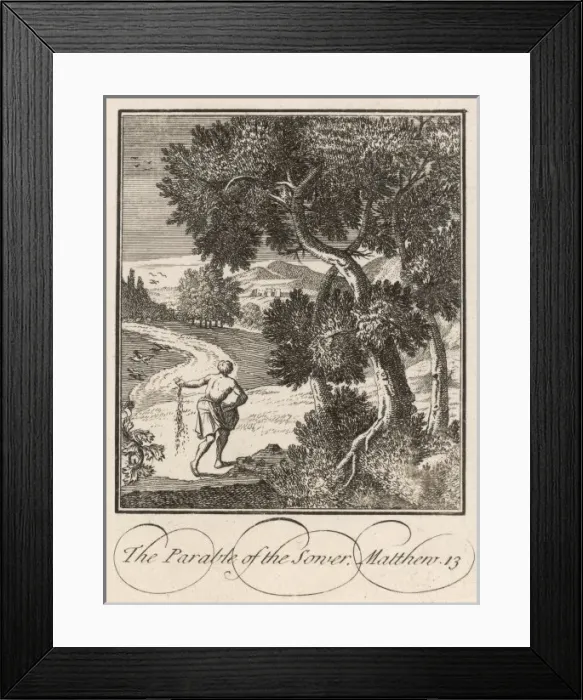 Framed Print : Parable of the Sower Framed Print : Parable of the Sower