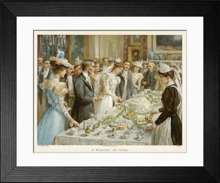 Framed Print : Cutting Wedding Cake Framed Print : Cutting Wedding Cake