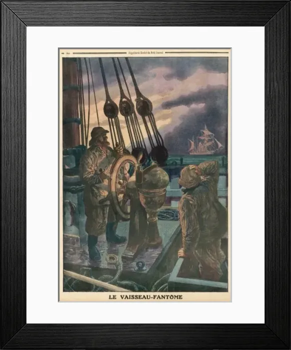 Framed Print : Phantom Ship Framed Print : Phantom Ship