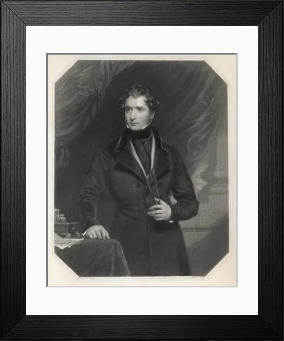 Framed Print : 14th Earl of Derby / Mote Framed Print : 14th Earl of Derby / Mote
