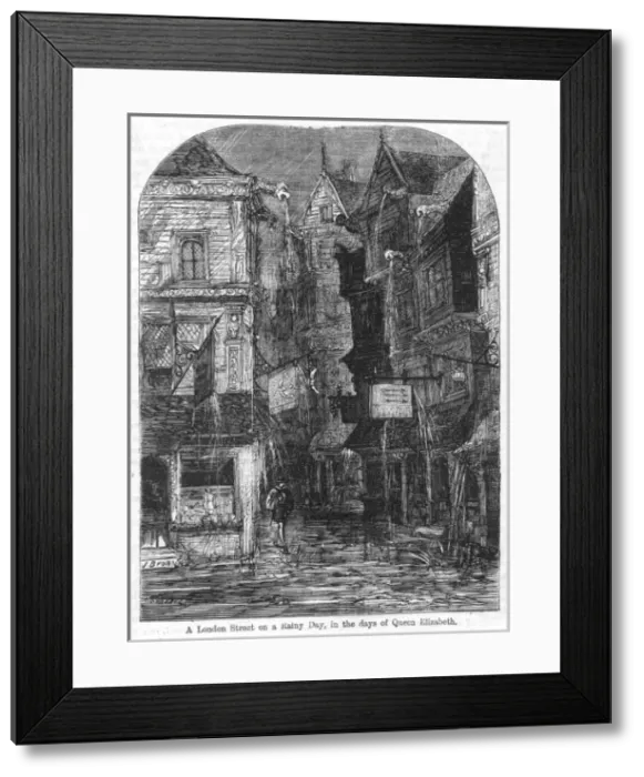 Framed Print : London Street Framed Print : London Street