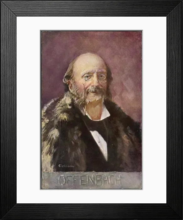 Framed Print : Jacques Offenbach Framed Print : Jacques Offenbach