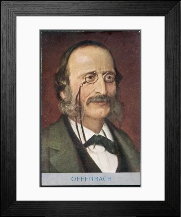Framed Print : Jacques Offenbach Framed Print : Jacques Offenbach