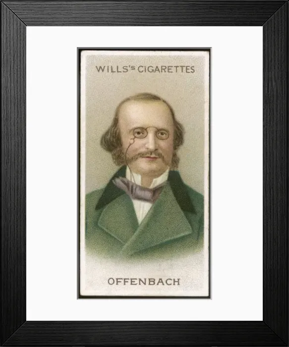 Framed Print : Jacques Offenbach Framed Print : Jacques Offenbach