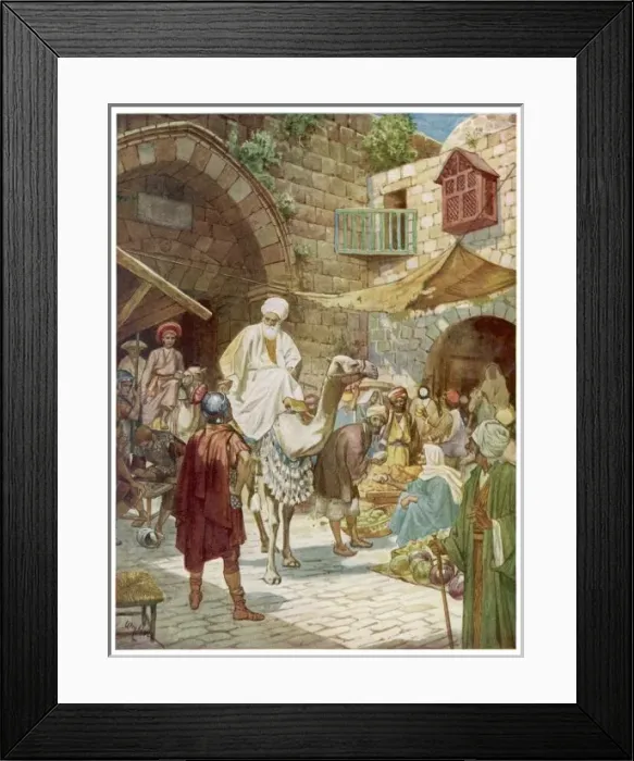 Framed Print : Magi in Jerusalem Framed Print : Magi in Jerusalem