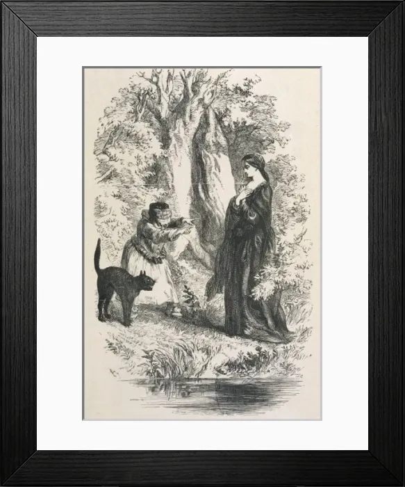 Framed Print : Lancashire Witches Framed Print : Lancashire Witches