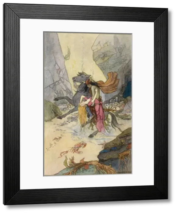Framed Print : Folklore / Fairies / Goble Framed Print : Folklore / Fairies / Goble