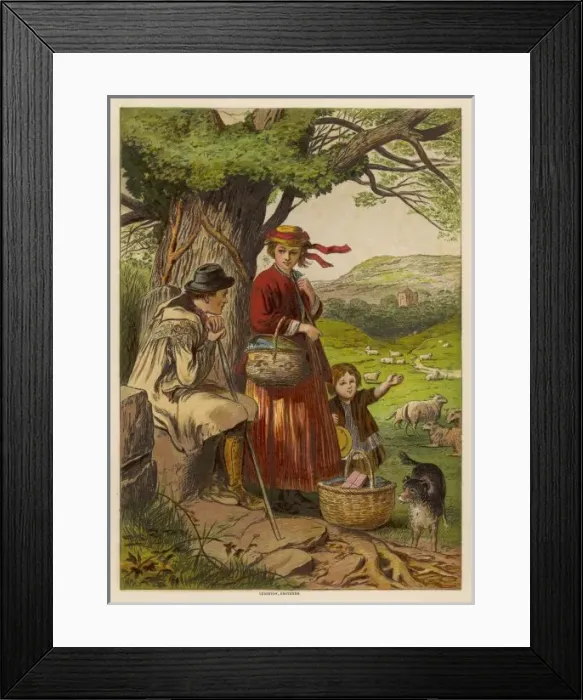 Framed Print : Going to Market Framed Print : Going to Market
