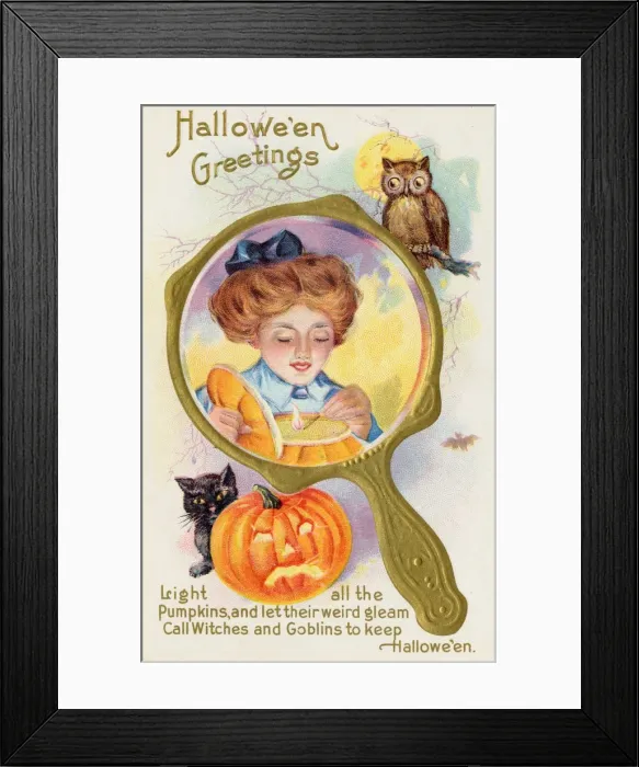 Framed Print : Customs / Halloween Framed Print : Customs / Halloween