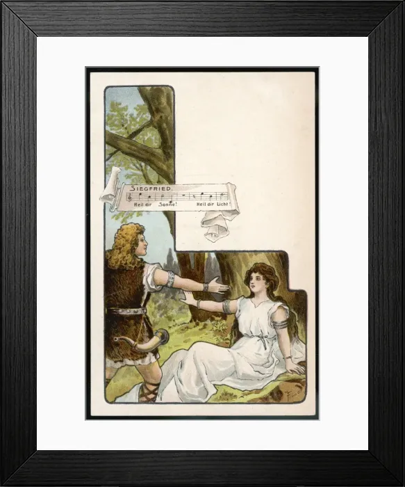 Framed Print : Music / Opera / Wagner Framed Print : Music / Opera / Wagner