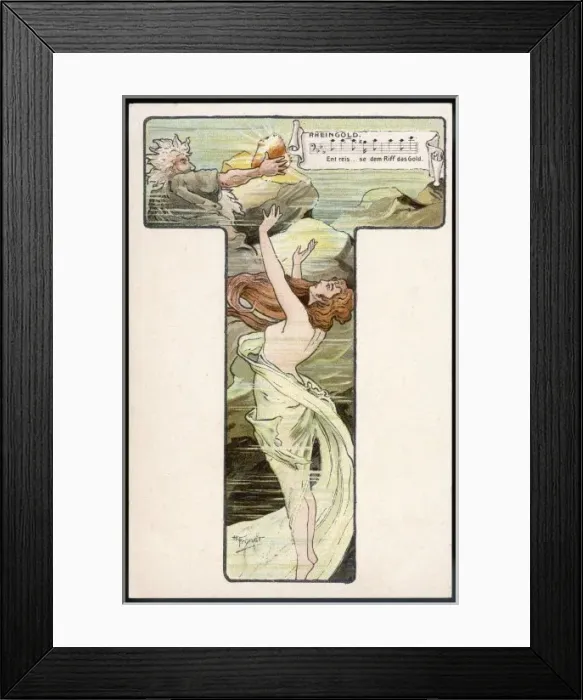 Framed Print : Music / Opera / Wagner Framed Print : Music / Opera / Wagner