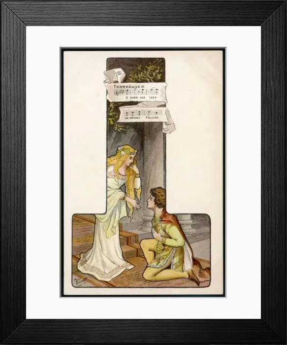 Framed Print : Music / Opera / Wagner Framed Print : Music / Opera / Wagner