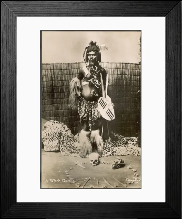 Framed Print : Witch Doctor Framed Print : Witch Doctor