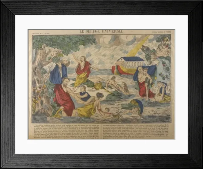 Framed Print : THE DELUGE Framed Print : THE DELUGE