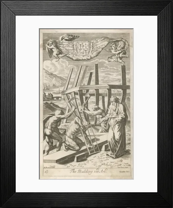 Framed Print : Building the Ark Framed Print : Building the Ark
