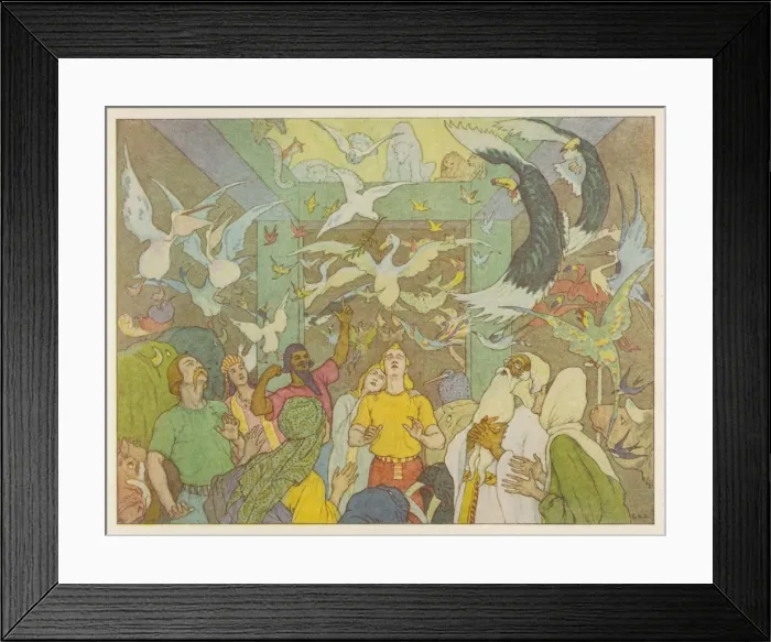 Framed Print : Return of the Dove Framed Print : Return of the Dove