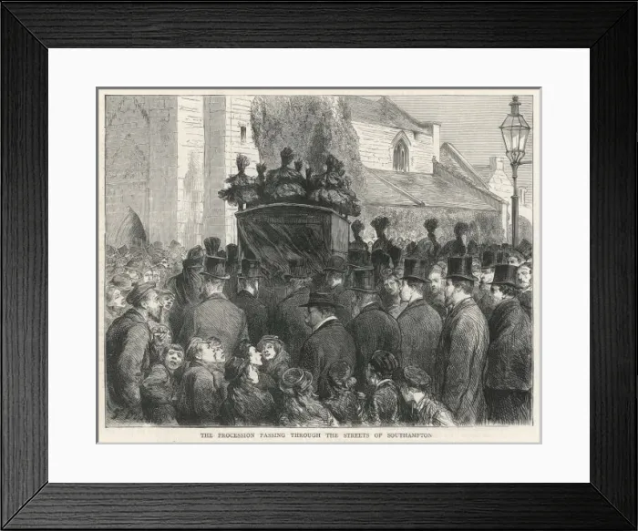 Framed Print : Livingstones Funeral Framed Print : Livingstones Funeral