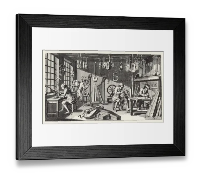 Framed Print : Music / Instruments C18 Framed Print : Music / Instruments C18