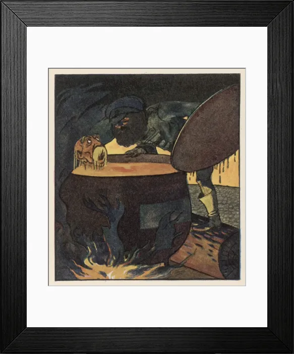 Framed Print : Grimm / Devils Brother Framed Print : Grimm / Devils Brother