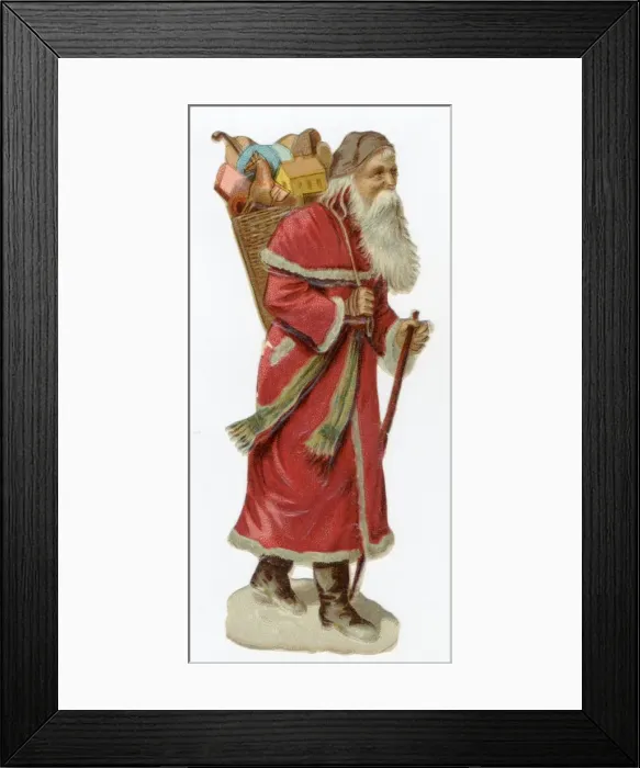 Framed Print : Father Christmas