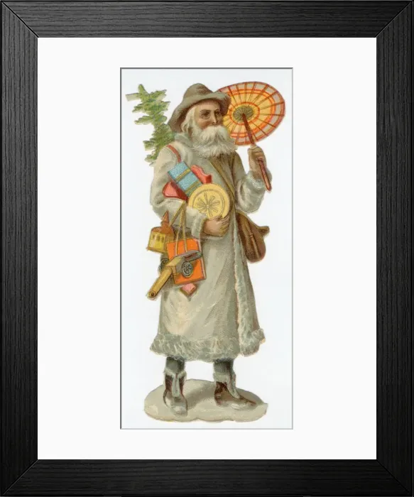 Framed Print : Father Christmas Framed Print : Father Christmas