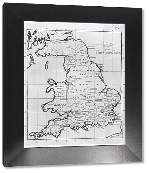 Map  /  Britain  /  Saxon Period