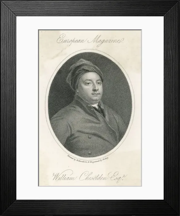Framed Print : William Cheselden Framed Print : William Cheselden