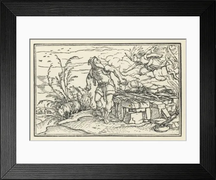 Framed Print : Abraham Sacrifices Isaac