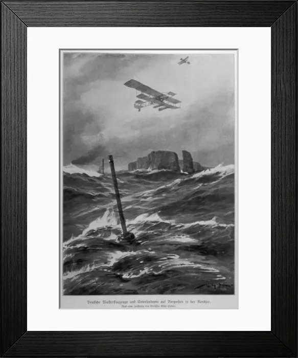 Framed Print : Seaplanes & U-Boats Framed Print : Seaplanes & U-Boats