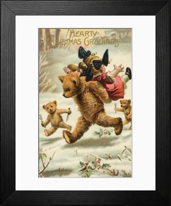 Framed Print : Card; Goldilocks Framed Print : Card; Goldilocks