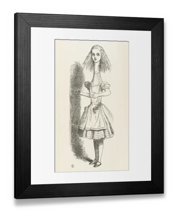 Framed Print : Alice Stretches Framed Print : Alice Stretches
